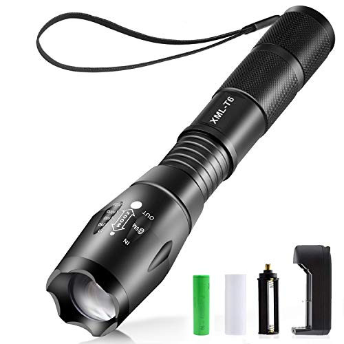 3000mAh Long-Lasting Rechargeable Handheld LED Flashlight, 900LM Ultra Bright, Zoomable and 5 Modes Tactical Flashlight, Portable Outdoor Water Resistant Torch for Cycling Camping Hiking 3000mAh Long-Lasting Rechargeable Handheld LED Flashlight, 900LM Ultra Bright, Zoomable and 5 Modes Tactical Flashlight, Portable Outdoor Water Resistant Torch for Cycling Camping Hiking