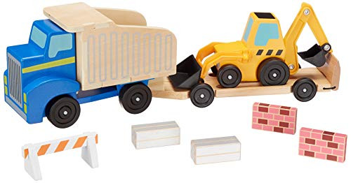 Melissa and Doug Classic Toy Dump Truck and Loader Frustration-Free Packaging Melissa and Doug Classic Toy Dump Truck and Loader Frustration-Free Packaging