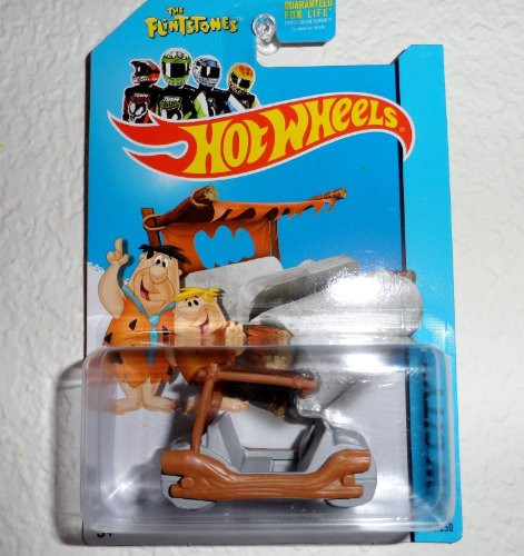 Hot Wheels 2014 Hw City 83 250 - Flintmobile  The Flintstones