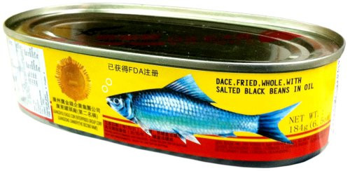 Eagle Coin WHOLE FRIED DACE with SALTED BLACK BEANS IN OIL 6.5oz  3 Pack