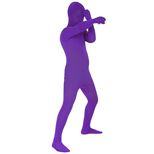 Morphsuits Purple Original Kids Costume - Size Large 4'-4'6  120cm-137cm
