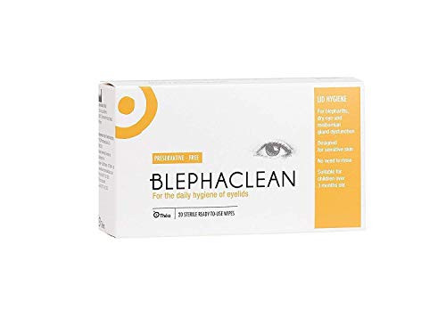 Thea Blephaclean Eyelid Sterile Cleansing Wipes  Pack of 20 Wipes