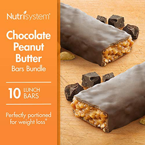 Nutrisystem® Chocolate Peanut Butter Bars Bundle  10 Count Bars