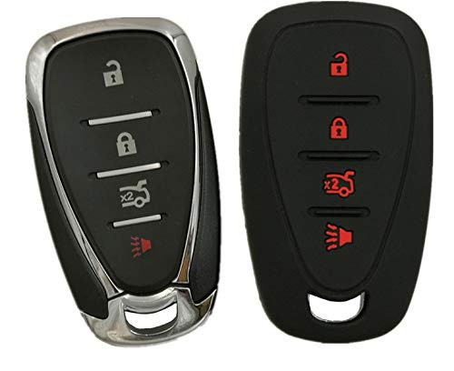 KAWIHEN Keyless Entry Remote Key Fob Shell Cover Replacement for 2016-2020 Chevrolet Chevy Malibu Cruze Camaro Volt HYQ4EA 1551A4EAE 13508771A 13584504E