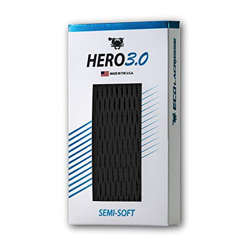 ECD Lacrosse Hero 3.0 Mesh - Semi Soft - Black