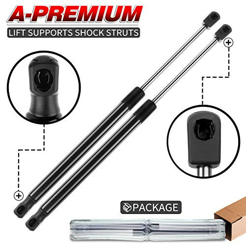 A-Premium Rear Trunk Tailgate Lift Supports Shock Struts Compatible with Jaguar XJ8 XJR Vanden Plas 2004-2009 Super V8 2005-2009 Set of 2