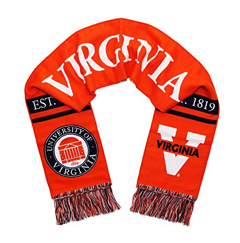 Virginia Cavaliers Scarf - UVA Orange Double-Sided Woven