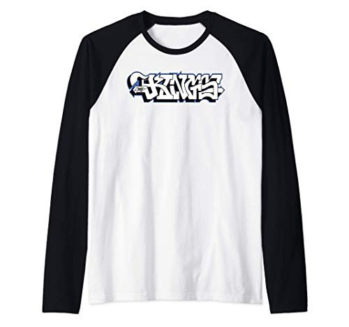 Kings Connect  Graffiti Paint  Urban Street Art T-Shirt Raglan Baseball Tee