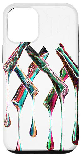 iPhone 12 12 Pro TrendingDesigns Drip Colorful Paint Brush Case