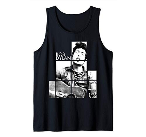 Bob Dylan Blocks Officially Licensed Tank Top Bob Dylan Blocks Officially Licensed Tank Top