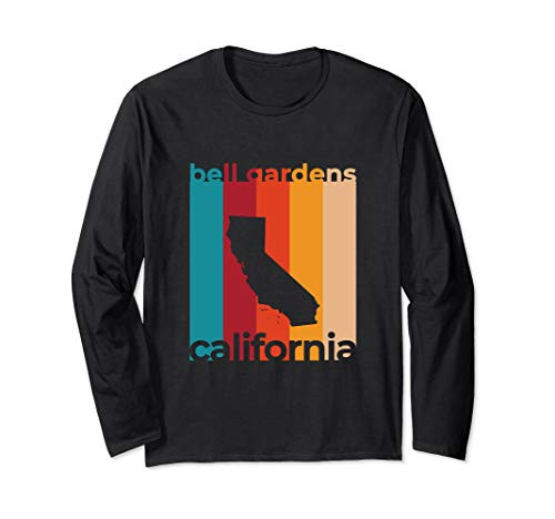 Bell Gardens CA Souvenirs Retro California Long Sleeve T-Shirt