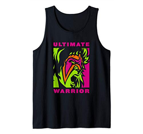 WWE Ultimate Warrior "Face Paint Closeup" Graphic Tank Top