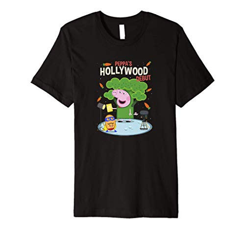 Peppa Pig Visits America Peppa's Hollywood Debut Premium T-Shirt