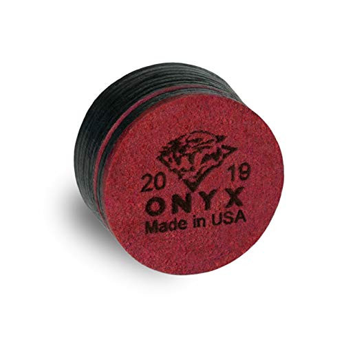 Tiger Onyx LTD Laminated Pool Billiard CUE TIP - 1 pc - 13 or 14 mm  14 mm