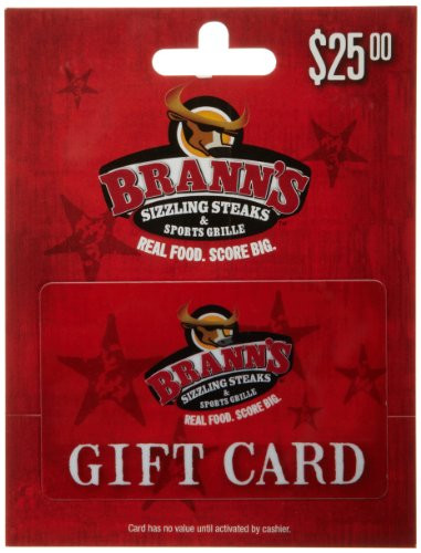Branns Steak Gift Card 25
