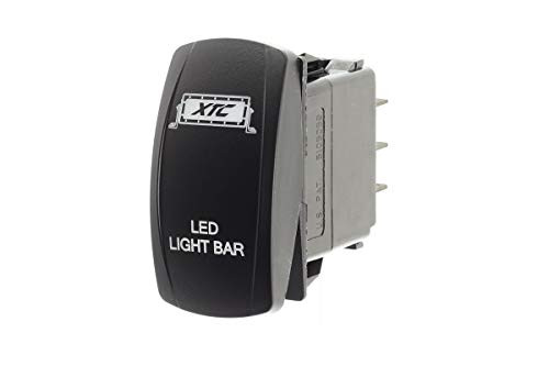 XTC Power Products UTV SxS Rocker Switch  LED Light Bar with Blue Blue LED's