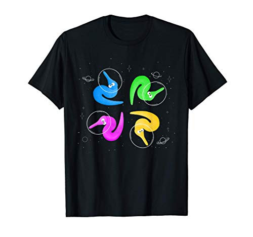 Space Magic Fuzzy Worms on a string T-Shirt