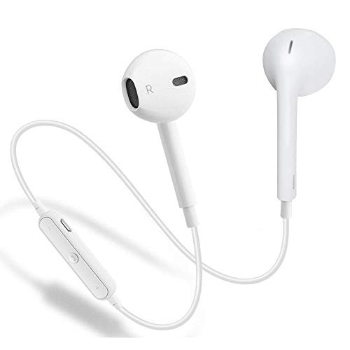 Bluetooth Headphones, S6 Wireless Earbuds for iPhone with Microphone HD Stereo Noise cancelling In Ear Earphones Sweatproof Headsets for Sports, Running, Workout Compatible with IOS Android Samsung LG Bluetooth Headphones, S6 Wireless Earbuds for iPhone with Microphone HD Stereo Noise cancelling In Ear Earphones Sweatproof Headsets for Sports, Running, Workout Compatible with IOS Android Samsung LG