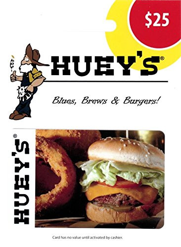 Huey's Gift Card 25