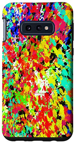 Galaxy S10e Art Paint Splatters Design Case