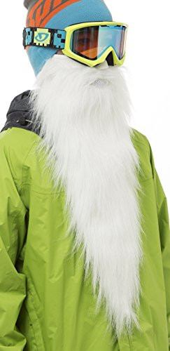 Beardski Merlin Face Mask  One Size  White Merlin