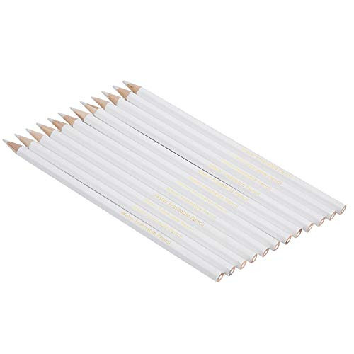 FTVOGUE 12PCS Water Soluble Pencil White Sewing Marking Pencil Dressmaker Practical Tool