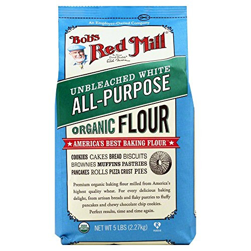 Bobs Red Mill Organic Unbleached White Flour  2x5lb