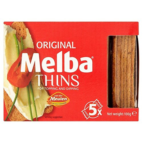 Van der Meulen Melba Toasts - 100g  0.22lbs