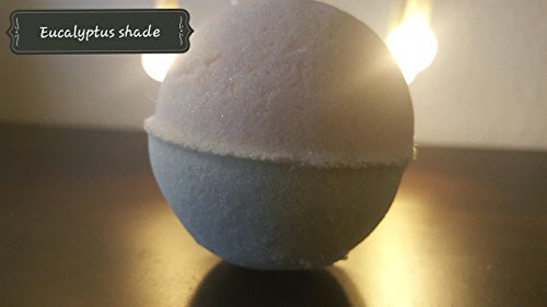 Bath Bombs - 100% Natural Ingredients. Scent  Eucalyptus Shade