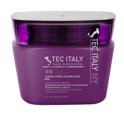Tec Italy Color Care - Lumina Forza RED   ROJO - Color Treatment Booster 9.8 Oz - 280 g by Tec Italy