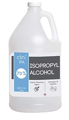 70% Isopropyl Alcohol  One Gallon Bottle  USP Grade High Purity Rubbing Alcohol