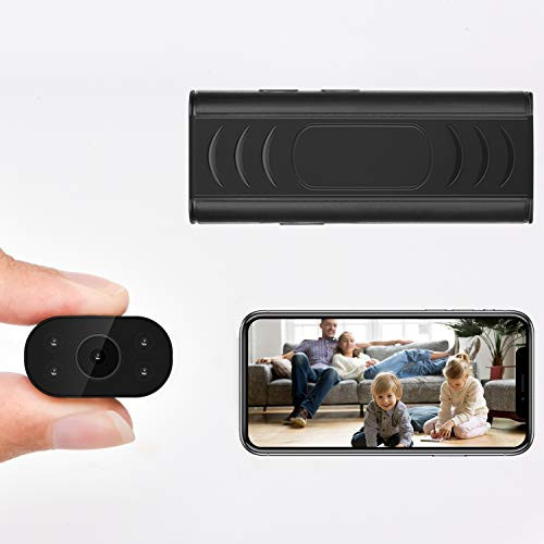 Mini Hidden Camera  Wireless WiFi Camera  1080P Portable Nanny Cam with Night Vision and Motion Detection  WiFi Camera with Phone APP  Security Camera with Remote View for Home Office Indoor Outdoor