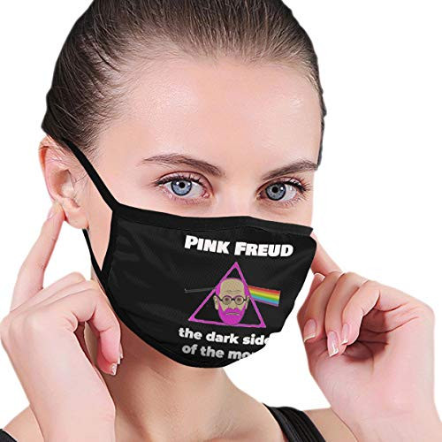 Pink Freud Dark Side of Your Adjustable Earloop Face Anti Dust Mouth Mask for Men Women
