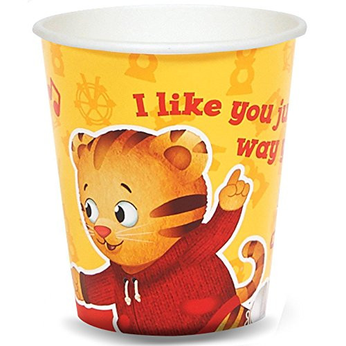 BirthdayExpress Daniel Tiger Party Supplies - 9 oz. Paper Cups  48