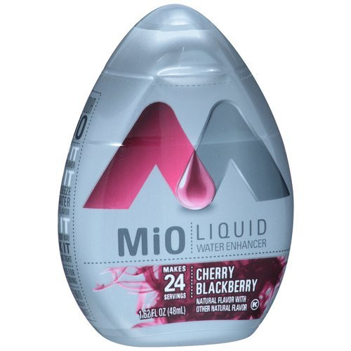 MiO Liquid Water Enhancer - Cherry Blackberry  makes 24 servings Plus Vitamins  1.62 oz each   Pack of 5