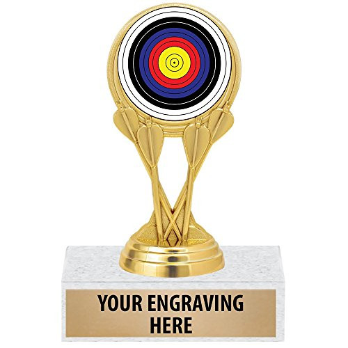 Crown Awards Archery Target Trophies - Custom Archery Darts Trophy Prime Crown Awards Archery Target Trophies - Custom Archery Darts Trophy Prime