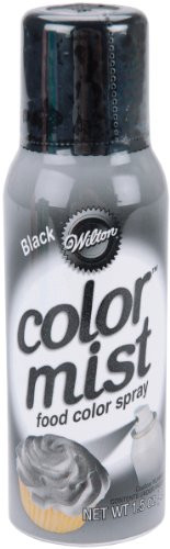 Wilton Bulk Buy Color Mist Food Color Spray 1.5 Ounces Black W710CM-5506  3-Pack