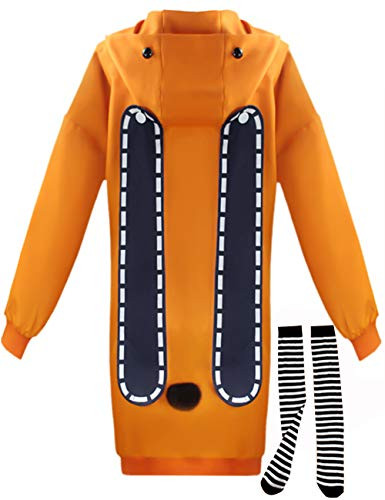 Tinyones Women Jabami Yumeko Costume School Uniform Anime Cosplay Outfits  Orange  M