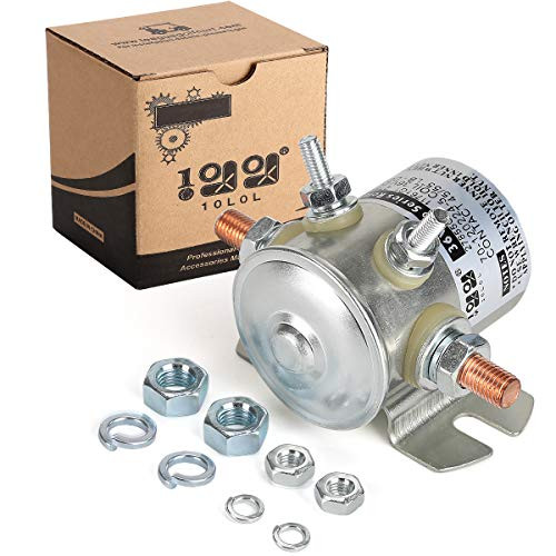 10L0L 36 Volt Continuous Duty Solenoid for EZGO Electric Golf Car Relay 70 Series Relay Replaces EZGO Electric Golf Cart 27855G01  11761G1  27855G02  31680G1  3016