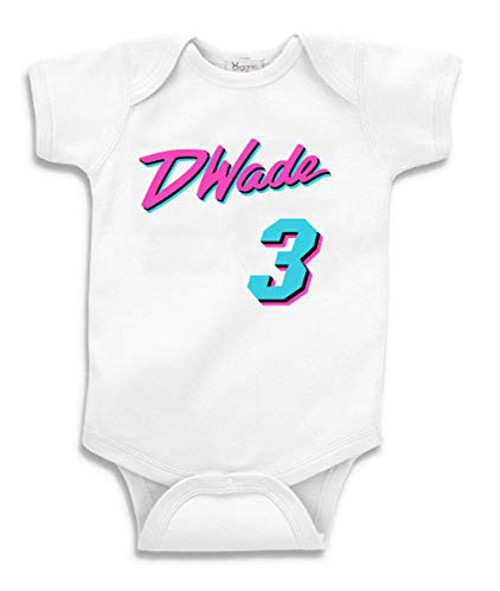 PROSPECT SHIRTS White Miami Wade Miami Vice Baby 1 Piece