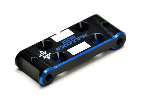 B6.1 HD Front Bulkhead  7075 2 Color Anodized   Exotek   1905