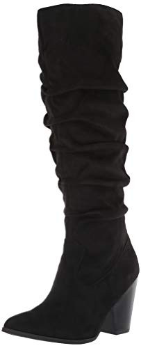 Carlos by Carlos Santana Women's Peyton Knee High Boot  Black  7.5 M M US