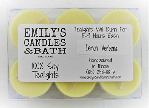 1 Dozen Soy Tealights Scented Lemon Verbena 1 Dozen Soy Tealights Scented Lemon Verbena
