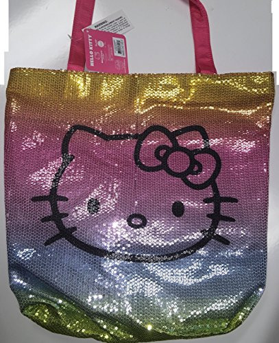 Hello Kitty Sequin Tote - Purple