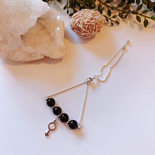 Silver Mars Blue Tigers Eye Bracelet