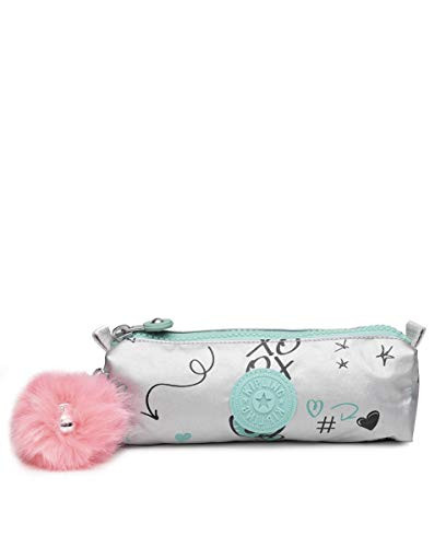 Kipling Freedom Pouch Metallic Doodle One Size