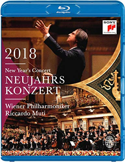 Neujahrskonzert 2018 New Year's Concert 2018 Blu-ray Neujahrskonzert 2018 New Year's Concert 2018 Blu-ray