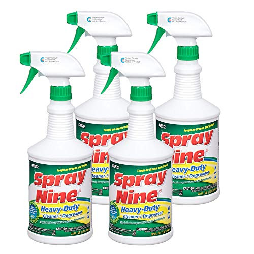 Spray Nine 26832 Heavy Duty Cleaner Degreaser and Disinfectant  32 oz.  4