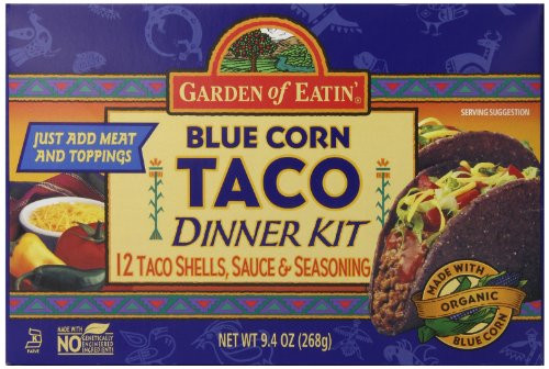 Garden of Eatin Taco Dinner Kit Blue Corn 9.4 Ounce Garden of Eatin Taco Dinner Kit Blue Corn 9.4 Ounce
