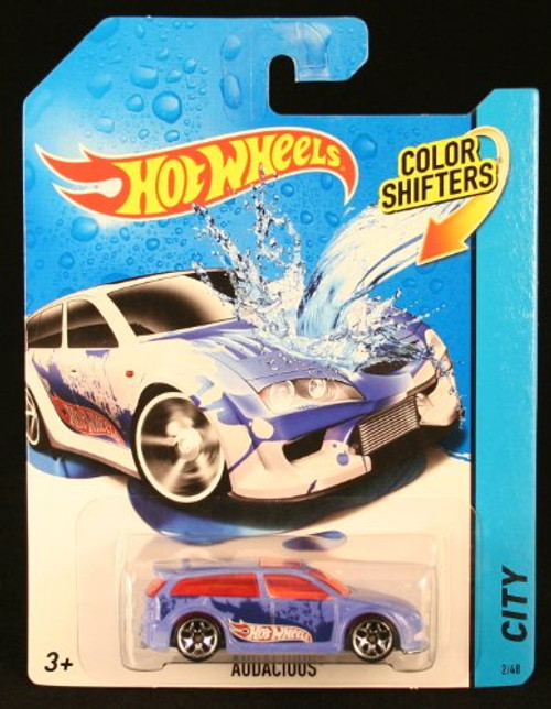 AUDACIOUS COLOR SHIFTERS 2014 Hot Wheels City Series 1 64 Scale Vehicle 2 48 AUDACIOUS COLOR SHIFTERS 2014 Hot Wheels City Series 1 64 Scale Vehicle 2 48